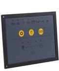 Generator Engine Controller Unit AMF Auto Start Mains Failure Control Panel 1 Piece Plug And Play Ready black front view