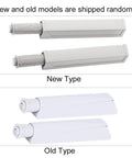 2 Pack Push To Open Door Catch Magnetic Touch Latch Damper Buffer for cabinets showing old and new models comparison