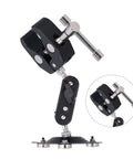 Pro Grade Soldering Stand Clamp With Magnetic Helping Hands 360 Degree Rotation Rubber Pad Jaws for Electronics Jewelry Repairs