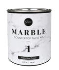 White Primer For Marble Countertop Paint Kit Step 1 32 Oz Base Coat For Laminate Formica Corian Cultured Marble And Wood Surfaces