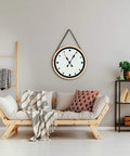Heavy Duty Wall Clock Movement Repair Kit With Hands And Replacement Parts For DIY Clock Fixes Clock Mechanism Set in living room setup
