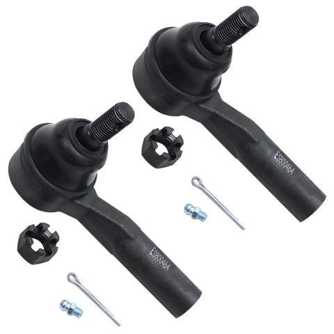 2 Outer Tie Rod Ends from 2WD Front Wheel Bearing Hub Assembly Kit For 2006 2007 2008 Chevy Colorado GMC Canyon And Isuzu I-290 10 Piece Replacement