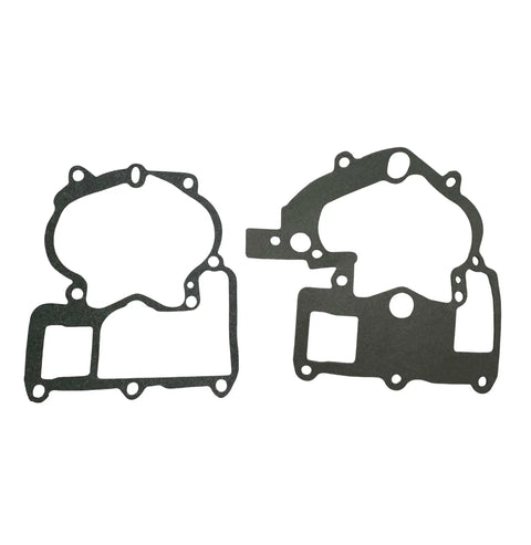 Carburetor Repair Rebuild Kit With Float For Rochester 2 Barrel Fits Mercruiser Mercury Marine gaskets on white background.