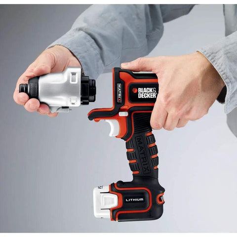 Matrix Impact Driver Attachment Delivers Big Torque With No Kickback Ultra Compact For Tight Spaces Variable Speed for Precise Fastening.