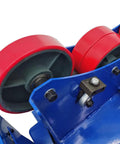 Beefed Up Workhorse Wheel Welding Tank Turning Rolls With Linkage Roller And Welding Positioner For Welding Equipment Support 3000 Kg Load Capacity 70 To 1200 Mm Diameter Range 370W Motor Adjustable Speed 150 To 1000 Mm Min. red rollers