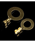 Solid 540 Pcs Non Insulated Copper Ring Lugs Kit M3 To M10 Crimp Terminals Wire Connectors Eyes Heavy Duty Assortment Set For Pro Projects And DIY Wiring Jobs That Need Reliable Connections. M3 and M10 copper ring lugs