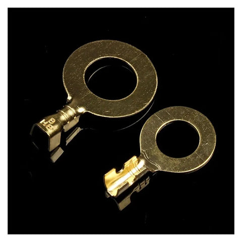Solid 540 Pcs Non Insulated Copper Ring Lugs Kit M3 To M10 Crimp Terminals Wire Connectors Eyes Heavy Duty Assortment Set For Pro Projects And DIY Wiring Jobs That Need Reliable Connections. M3 and M10 copper ring lugs