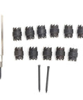 13Piece Spot Weld Cutter Set 3/8 Inch Double Sided Weld Removal Kit For Stainless Steel Iron Aluminum And Thin Metal Sheets