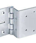 4 Inch Offset Door Hinges Built Tough Five Knuckle Partial Wrap Chest Hinge For 1 Inch Thick Doors 4 Mm Thick Electro Galvanized Low Carbon Steel 180 Degree Rotation Max Load 110 Lb Per Pair Gate And Door Hardware