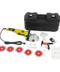 Corded Wall Groover For Concrete With 4000W All Copper Motor Adjustable Depth From 0 To 1.18 Inches toolkit and accessories