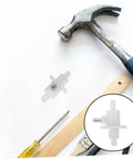 Hydrogen Oxygen Therapy Flow Valve for Home Wellness Gear among tools, close-up of valve with secure connections
