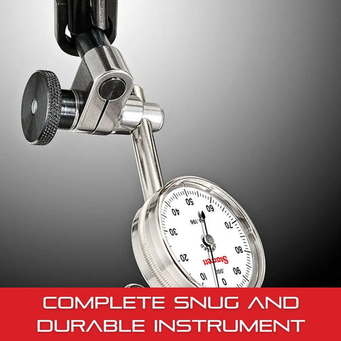 Complete Snug Assembly With Post Hole For Precision Dial Indicator Kit Pro Grade One Quarter Inch And Three Eighths Inch Holes Gear