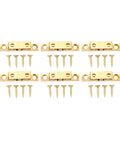 Cabinet Door Catch Brass Ball Tension Latch Set Adjustable Double Ball Design With Gold Screws For Cabinets Closets Drawers And Tables Easy Install