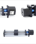 Beefed Up High Precision Ball Screw Linear Guide Table With 100mm Stroke And 4 Inch Travel Motorized CNC Linear Stage