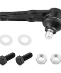 2Pc Front Lower Ball Joint Set For Mazda 323 1986-1989, GLC 1984-1985/1981-1983, Mercury Capri 1991-1994, Tracer 1987-1989 Left And Right, Easy Install Drop-In Replacement, Durable SAE Spec Suspension Kit K9607, black steel joints with hardware