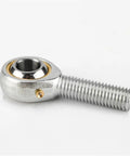 4 Pcs Pos18 Fish Eye Rod End Bearings M18x1.5mm Male Thread showing sealed rust resistant design for smooth rotation.