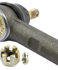 Steering Tie Rod End For 2013 To 2018 Ram 1500 Truck Built Tough DRiV Replacement For Precise Steering Smooth Handling And Solid Wheel Alignment That Keeps Your Wheels Tracking True On Every Ride., black outer tie rod end with castle nut, cotter pin, and grease fitting