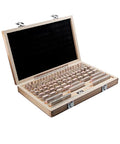 122 Piece HSS Gauge Block Set Dead On Precision Rock Solid Workshop Essential Grade One Measurement Tools for Table Saw Router Setup in case.