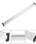 Heavy Duty Pro Grade Aluminum T Track Guide For Linear Motion 40 By 3 Cm T Slot Rail Silver For DIY Fitness Equipment And Automation Projects High Load Capacity Smooth Sliding Easy Mounting, silver aluminum rail