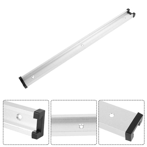 Heavy Duty Pro Grade Aluminum T Track Guide For Linear Motion 40 By 3 Cm T Slot Rail Silver For DIY Fitness Equipment And Automation Projects High Load Capacity Smooth Sliding Easy Mounting, silver aluminum rail