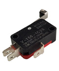 Industrial Grade SPDT Limit Switch Kit With Long Hinge Roller Lever, close-up view, ideal for Arduino ESP32 ESP8266 Raspberry Pi projects.