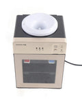 Top view of a Hot And Cold Tabletop Water Cooler Dispenser for 5 Gallon Bottles, Champagne Gold, with one button operation visible.