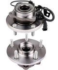 Rear Left Wheel Hub Bearing Assembly For 2014-2015 Ram ProMaster 2500 3500, showing front view with bolts and wiring