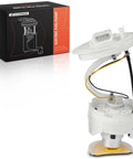 Hella Durable Electric Fuel Pump Module Assembly Direct Replace For Audi A4 And A4 Quattro 2002 Through 2006, displayed with packaging.