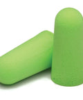 50 Pairs Of 6800 Pura Fit Disposable Ear Plugs Uncorded NRR 33 For On The Job Noise Reduction Bright Green Color With Comfort Fit And Easy Insertion For All Day Wear