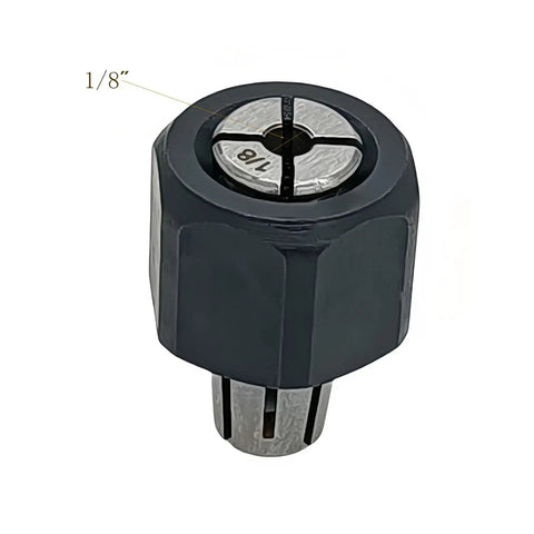 Easy Swap One Eighth Inch Self-Releasing Collet Chuck And Locking Nut Assembly For Routers Replaces 48-66-2486, 2485-20