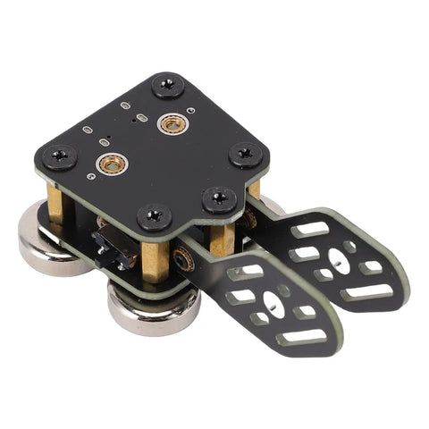 Totally Portable Dual Paddle Morse Key With Magnetic Base For HAM Radio And CW Fans, Quick Response Morse Key, close-up view