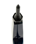 Close-up of Replacement Tips For E3 WCT Welding Hammer Five Pack Made In USA 4140 Steel Tips with pointed chisel end.