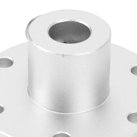 Heavy Duty Fabater Flange Shaft Coupling For 12mm Aluminum Motor Shafts With Hex Screws, showing close-up of the aluminum coupling.