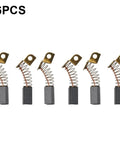 Hella Durable 6 Pack Carbon Motor Brushes For Porter Cable 7800 Drywall Sander Screwdriver N119739 set of six motor brushes.