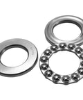 Thrust ball bearing with two steel washers, 30x52x16mm, for meat grinders