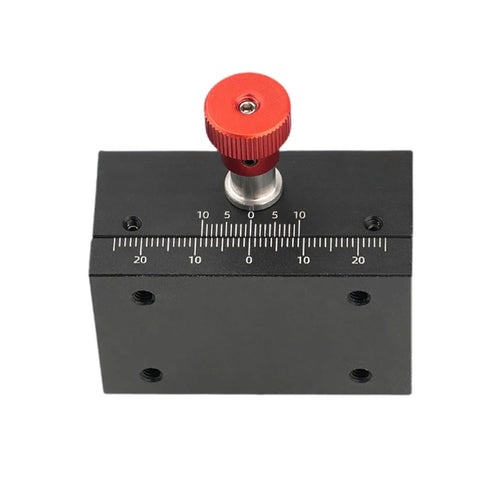 Go To Manual Precision Linear Stage For X Axis With 40mm Stroke Translation Slide Gear Drive Fine Tuning, top view
