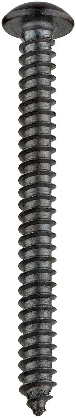 Rugged As Hell Alloy Steel Sheet Metal Screws With Button Head Pin In Star Drive And Black Oxide Coating Type Ab Self Tapping Number Six By One Half Inch Pack Of Fifty Ready To Build Now Made In Usa - black oxide coated screw with button head.
