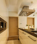 Modern kitchen with 12 Pack PAR20 LED Bulbs 6.5W 500 Lumens Dimmable Spotlight Bulbs 3000K Warm White CRI 90 E26 Base lighting