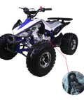 25H 62 Links Pro Grade Timing Chain Breaker Tool For 70cc 90cc 110cc 125cc Chinese ATVs showing installation on ATV engine