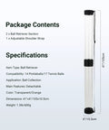 Specifications of No Bending Over Golf Ball Retriever Tool 33 Inch Lightweight Aluminum Picker Upper Tube With Two Sections