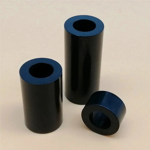 Built Tough Black Abs Nylon Spacers 500 Pc Assortment Kit M3 Through M8 Hollow Round Standoffs Solid Gear For Bead Jewels And Hot Tech Assembly Projects