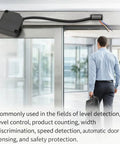Photoelectric Switch Diffuse Reflection Sensor With 3 Meter Detection Range And Screw Pack Included for automatic door safety installation