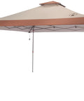 13x13ft Instant Canopy Sun Shelter With UPF 50 Plus UVGuard, No Fuss Three Minute Setup, Comfort Grip Poles, Vented Roof For Airflow