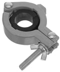 Badass Aluminum Alloy Bench Clamp Vise, Mini Table Clamp For Woodworking, close-up of adjustable gray clamp for precision work.