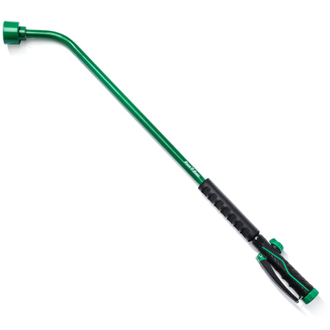 36 Inch Front Trigger Watering Wand Hose Nozzle With Carbon Fiber Texture And Non Slip Grip, Long Reach Garden Hose Sprayer
