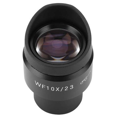 10X Magnification Microscope Eyepiece With Wide Field View Of Approximately 23mm For Biological Microscopes, 30mm Interface