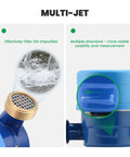 DN20 Water Meter 3/4 Inch NPT AWWA C712 Certified Gallon Water Flow Meter features multi-jet technology and filtration system.