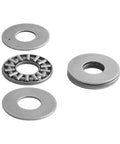 AXK1024 Needle Roller Thrust Bearing Kit Comes With 10 Precision Bearings Plus 20 Hardened Washers Heavy Duty Build Fits Small Gaps Great Stiffness Smooth Ops Any Maniac Loves A Sick Setup Buying This Is Worth Every Dollar You Spend Trust On Bro., steel thrust bearing kit with rollers and hardened washers