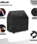Beefy Dustproof Horizontal Bandsaw Cover for Metal Cutting Saws, black, 47.3x30x50 inches, 600D Oxford cloth, on bandsaw.