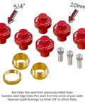 Nailed Your Gridwork Projects With This Top ShelfUSA Made Woodworking Hole Boring Jig, includes 3/4 inch and 20mm index pins and bushings.